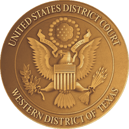 Logo United States District Court for The Western District of Texas